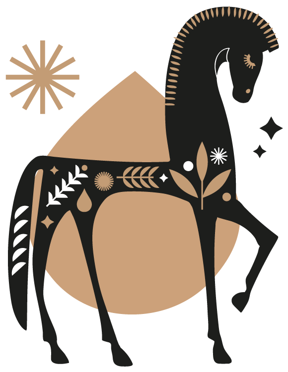 Goccia di Venere - cavallo